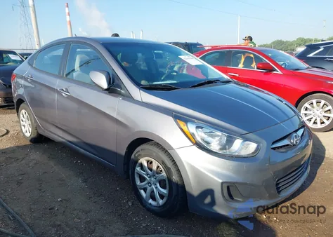 2013 Hyundai Accent Gls from USA, damaged, VIN KMHCT4AE4DU505636